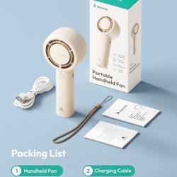 Aecooly Halo O1 Portable Handheld Fan - New!