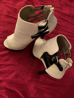 Grey Bootie (size 6 1/2 ) $10