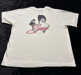 Mens Large Vintage 1997 Selena Q Production Fan Club Tshirt