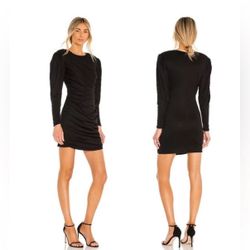 NWT ANINE BING Alaia ruched mini dress