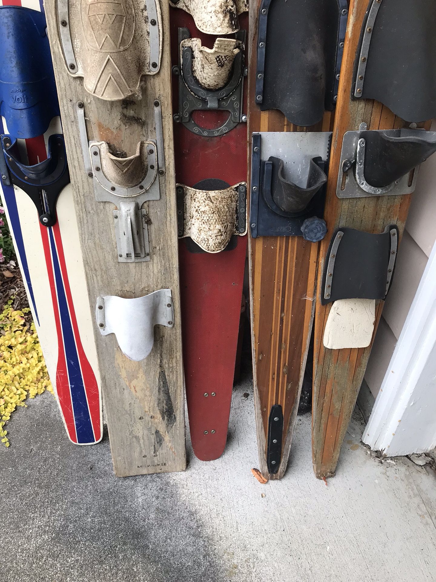 Vintage wooden water skis for Sale in Enumclaw, WA OfferUp