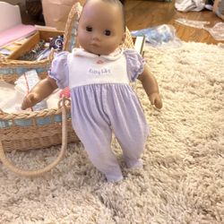 American Girl Doll Bitty Baby In Purple Retired ONSIE