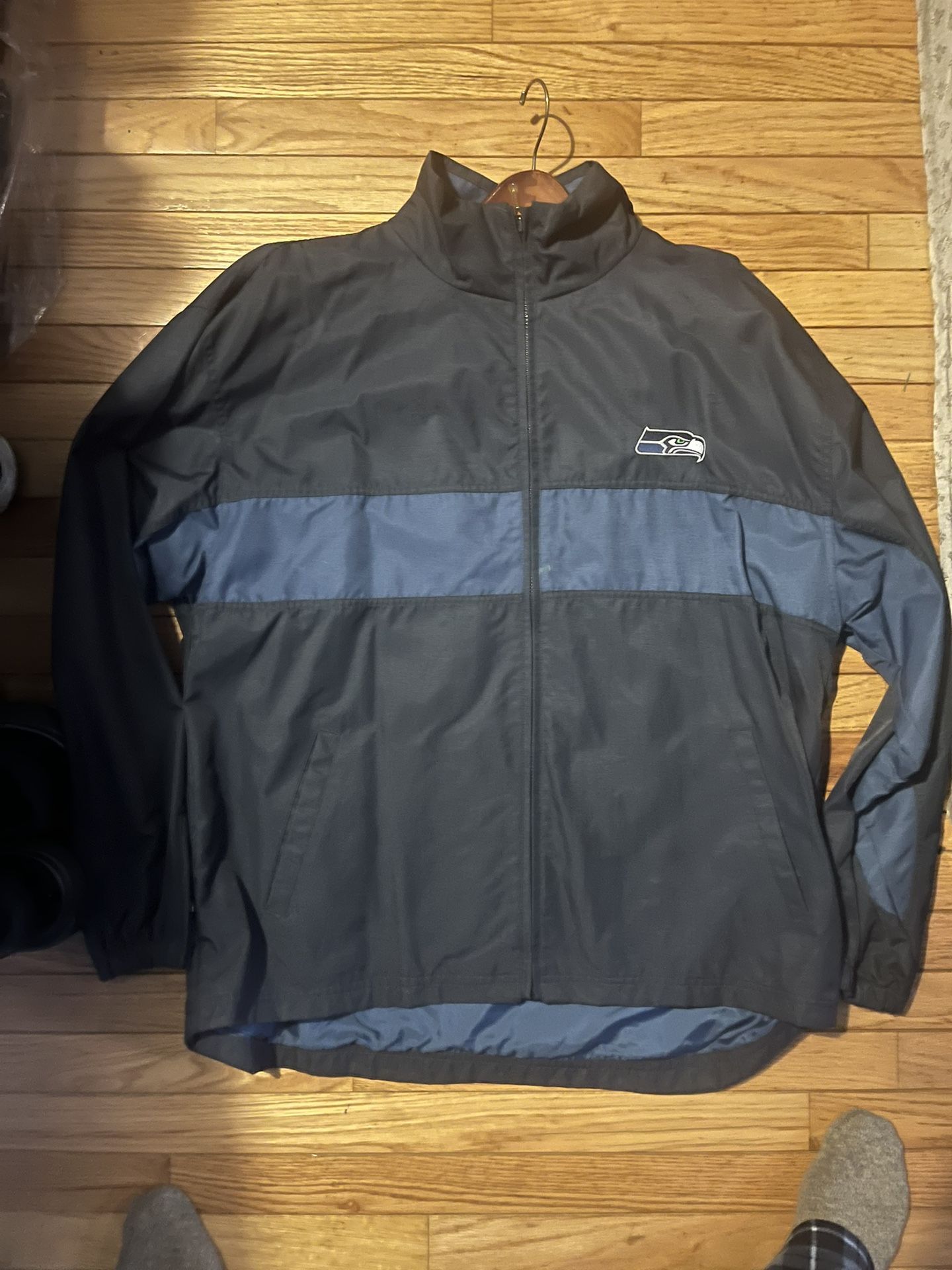 Seattle Seahawks Reebok NFL Team Apparel On Field Men’s Jacket