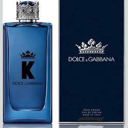 Dolce&Gabbana K, Eau De Parfum Spray, For Men 3.3oz  100% Original