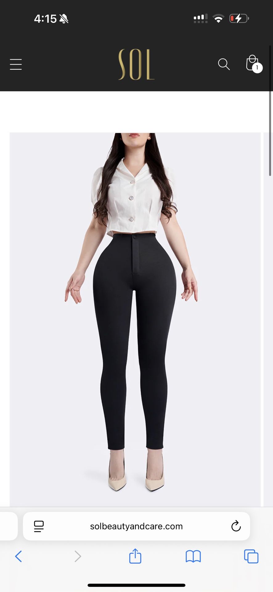 Sol beauty and care Luxury Booty size Large