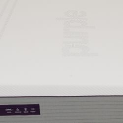 Purple Hybrid Mattress and Platform Bed Frame