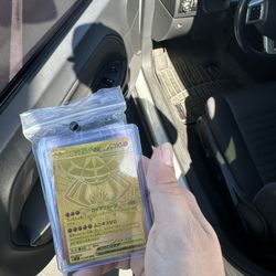 Gold Japanese Zygarde Pokemon 