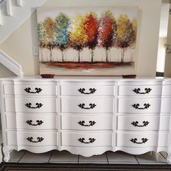 SOLID WOOD DRESSER 12 DRAWERS DELIVERY AVAILABLE