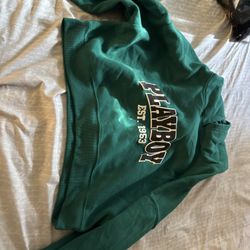 playboy green hoodie