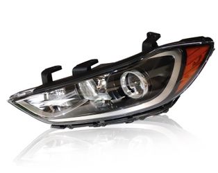 LH For Hyundai Elantra 2017 2018 Headlight Headlamp Replacement Left Driver Side