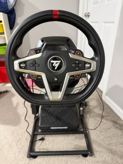 Thrustmaster Racing Wheel with Stand and Pedals