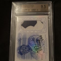 Yasiel Puig Dodgers Auto / Game Worn Patch