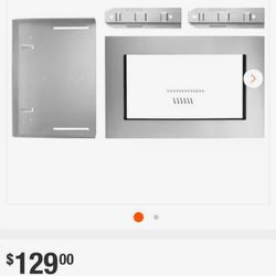Whirlpool Stainless Steel Microwave Trim Kit