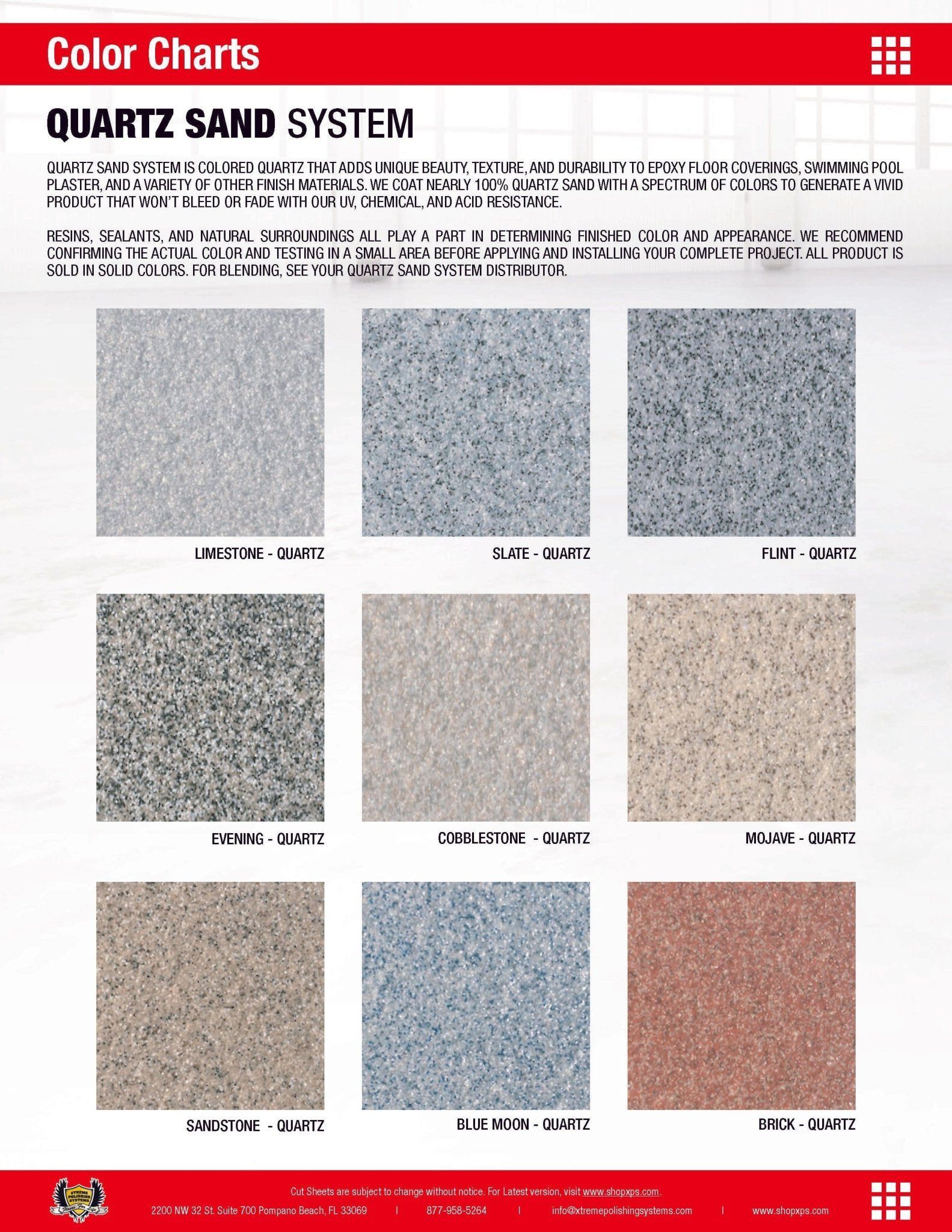 Blended Quartz Sand – Decorative Epoxy Mix