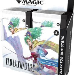 Magic: The Gathering- Final Fantasy Collector Booster Box for Sale in  Austin, TX - OfferUp