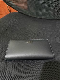 kate spade New York Bifold Leather Wallet - Black