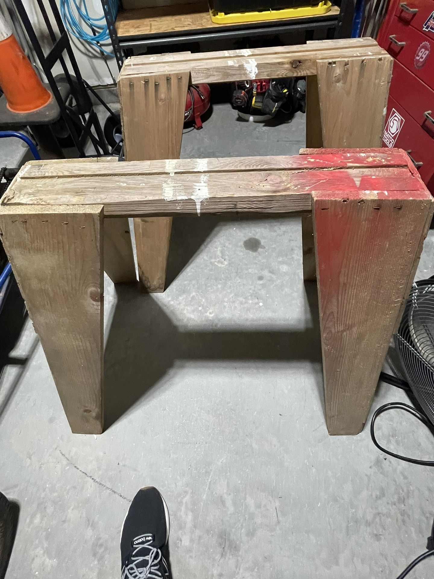 Wooden Saw Horses