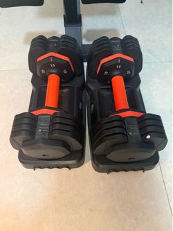 25 lbs dumbbells set of 2 adjustable