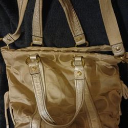 Coach Poppy Large Tote 