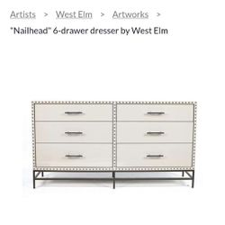 West Elm Lacquer Dresser