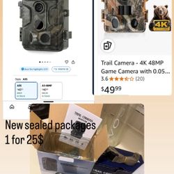 Trail Camera,24MP 1080P Game Camera with Night Vision Motion Activated, 120°Wide-Angle Motion Latest Sensor， 0.2s Trigger Speed and Time Lapse  (Non-C