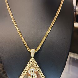 Silver 925 And Goldplated 14k..