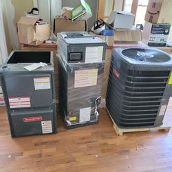 GOODMAN Ac / Heater System Brand New With All Units 