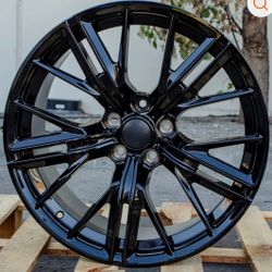 Chevy Camaro 20x10/11 new gloss blk Zl1 style new rims sets