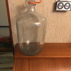 Vintage Glass Water Bottle