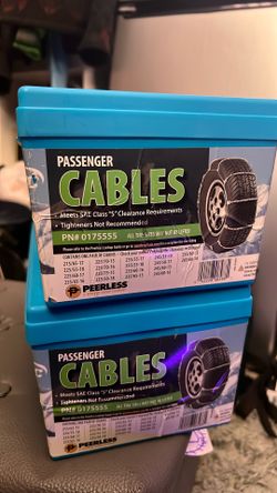 New Winter Tire Cables