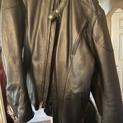 MBoss Leather Motorcycle Jacket 