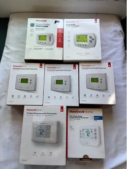 7 Honeywell Thermostats