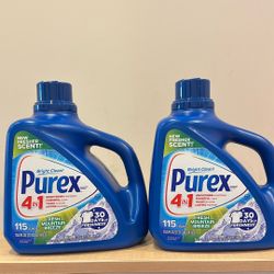 Large 150 oz Purex laundry detergent: 2 for $15