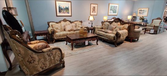 Elegant Sofa And Love Seat And Chair