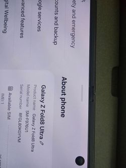 Samsung Galaxy Fold 8 512 gb