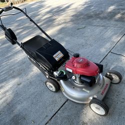 Honda Self Powered Key Start Mower