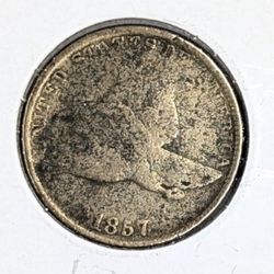 1957 FLYING EAGLE CENT!! 