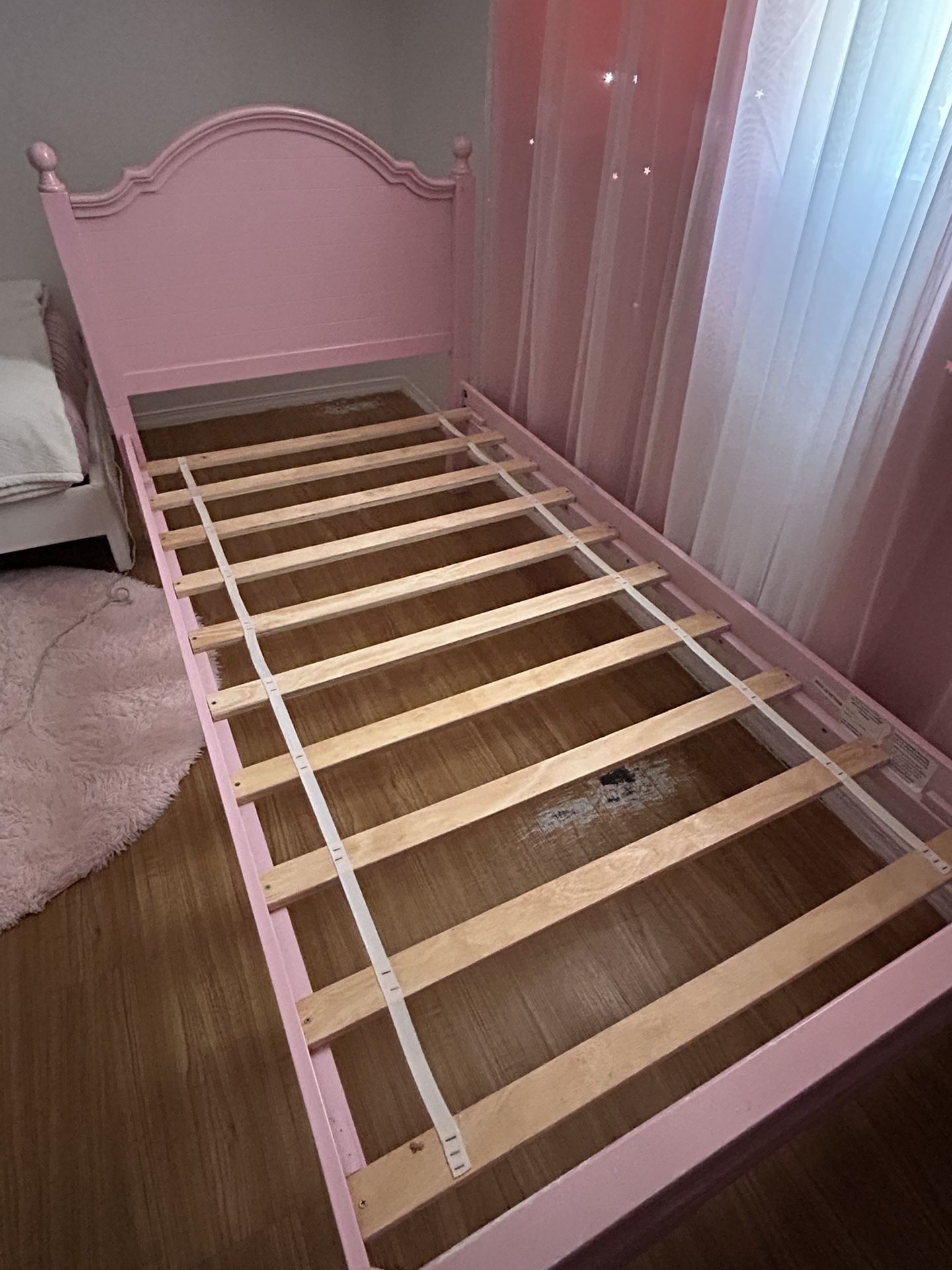 Pink Twin Bed Frame