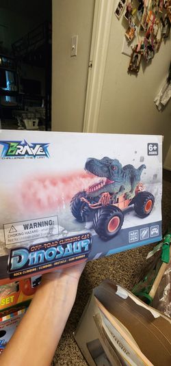Dinosaur car with remote control