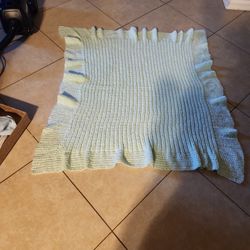 50x50 Cobija Tejida De Estambre
