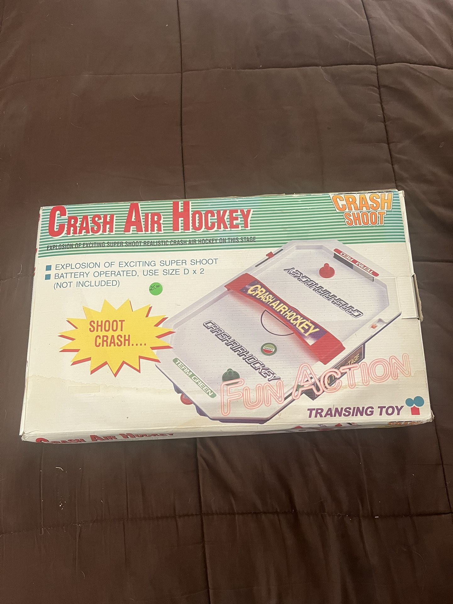 Crash Mini Air Hockey Table