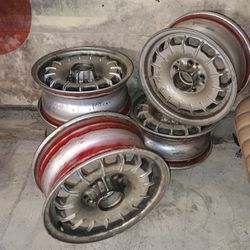 Mercedes 300D Wheel Rim, Set Of 4