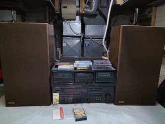 EPICURE VINTAGE LATE 1970's MODEL 10 75+ WATT STEREO LOUDSPEAKERS