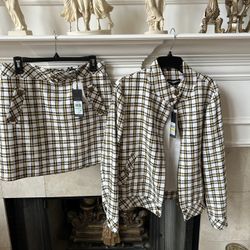 Karl Lagerfeld Jacket And Skirt (NEW)