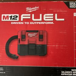 M12 FUEL 12-Volt Lithium-Ion Cordless 1.6 Gal. Wet/Dry Vacuum (Vacuum-Only)