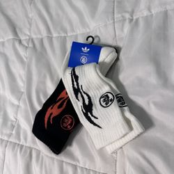 Adidas x Hellstar Complexcon Exclusive Size Medium  Socks 