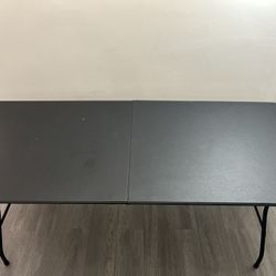 Foldable Black Table 