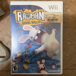 Rayman Raving Rabbits Nintendo Wii 