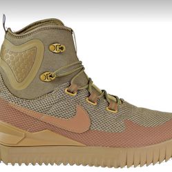 Size 9.5 - Nike Air Wild Mid Golden Beige “Rare”
