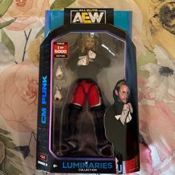 CM-Punk AEW Figure. 